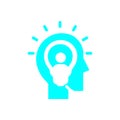 Bulb, light , business light, idea, Creative business idea olor icon