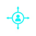 Bulb, light , business light, idea, Creative business idea team olor icon