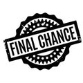 Final Chance rubber stamp