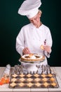 Final Chef Touches Royalty Free Stock Photo
