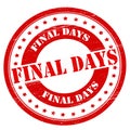 Final days
