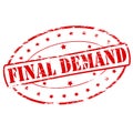 Final demand Royalty Free Stock Photo