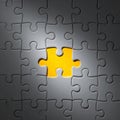 The Final Piece of the Puzzle Royalty Free Stock Photo