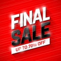 Final Sale banner