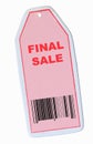 Final sale tag