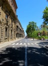The Cassaro street in Palermo, Italy