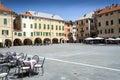 Finale Ligure Piazza Vittorio Emanuele II Royalty Free Stock Photo