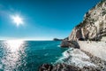 Finale Ligure seaside Royalty Free Stock Photo