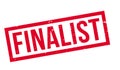 Finalist rubber stamp Royalty Free Stock Photo