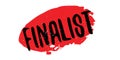 Finalist rubber stamp Royalty Free Stock Photo