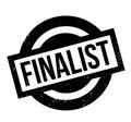 Finalist rubber stamp Royalty Free Stock Photo
