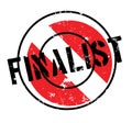 Finalist rubber stamp Royalty Free Stock Photo