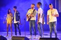 The finalist of the TV show X Factor 2017 preforming at Israel 70 Independence Day