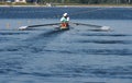 The finals in rowing Royalty Free Stock Photo