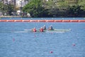 Finals of women double sculls rowing at Rio2016
