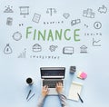 Finance Accounting Banking Money Trade Concept Royalty Free Stock Photo
