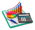 Finance and accounting concept Royalty Free Stock Photo