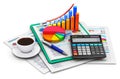 Finance and accounting concept Royalty Free Stock Photo