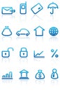 Finance and Banking icons set