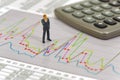 Finance and budget calculation Royalty Free Stock Photo