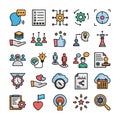 Finance and Economy Isolated Vector icons set every single icon can be easily modify or edit