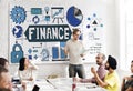 Finance Financial Economy Budget Bookkeeping Concept Royalty Free Stock Photo