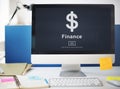 Finance Financial Economy Budget Bookkeeping Concept Royalty Free Stock Photo