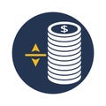 Finance flat vector icon which can easily modify or edit Finance flat vector icon which can easily modify or edit Royalty Free Stock Photo