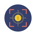 Finance focus Color Vector Icon which can easily modify or edit