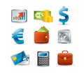 Finance icon set