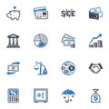 Finance Icons - Blue Series