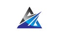 Finance Insurance Service Logo Design Template Royalty Free Stock Photo