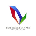 Finance and investment logo and icon design