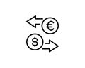 Finance line icon