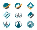Finance logo Royalty Free Stock Photo