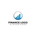 FInance Logo Template. Vector Illustrator Eps. 10 Royalty Free Stock Photo