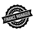 Finance Manager rubber stamp