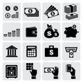 Finance and money icons set