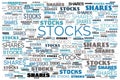 Finance Money Stocks Shares Abstract Background Illustration Header Royalty Free Stock Photo