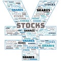 Finance Money Stocks Shares Abstract Background Illustration Header Royalty Free Stock Photo