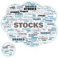 Finance Money Stocks Shares Abstract Background Illustration Header Royalty Free Stock Photo