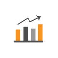 Finance and reports icon. Element of financial, diagrams and reports icon for mobile concept and web apps. Detailed Finance and