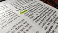 Finance word highlighted in a english to hindi dictionary