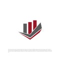 Financial Advisors Logo Design Template Vector Icon