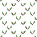 Financial Candlestick Chart vector colored seamless pattern Royalty Free Stock Photo