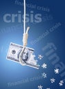 Financial crisis Royalty Free Stock Photo