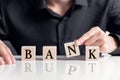 financial crisis and bank failure concept, deposit insurance commission