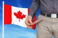 Financial crisis in Canada - recession Royalty Free Stock Photo