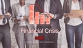 Financial Crisis Depression Failure Decrease Concept Royalty Free Stock Photo