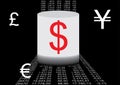 Financial data and currency si